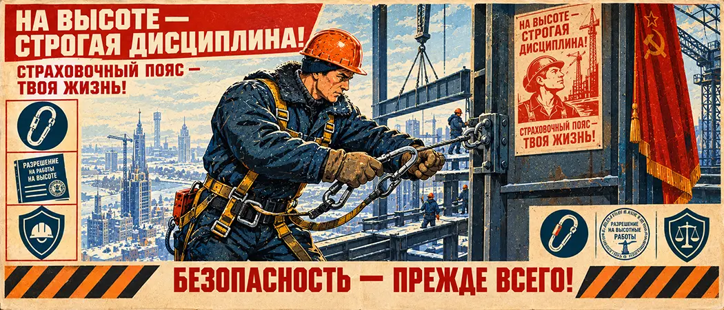 Шестнадцатый горизонт, ледяной ветер рвет из рук пятиметровый швеллер, а вниз смотреть нельзя — закружится голова
